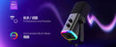 Microfone dinâmico FIFINE USB/XLR com controle RGB/entrada para fone de ouvido/mudo, microfone para jogos de PC, gravação e streaming AmpliGame-AM8