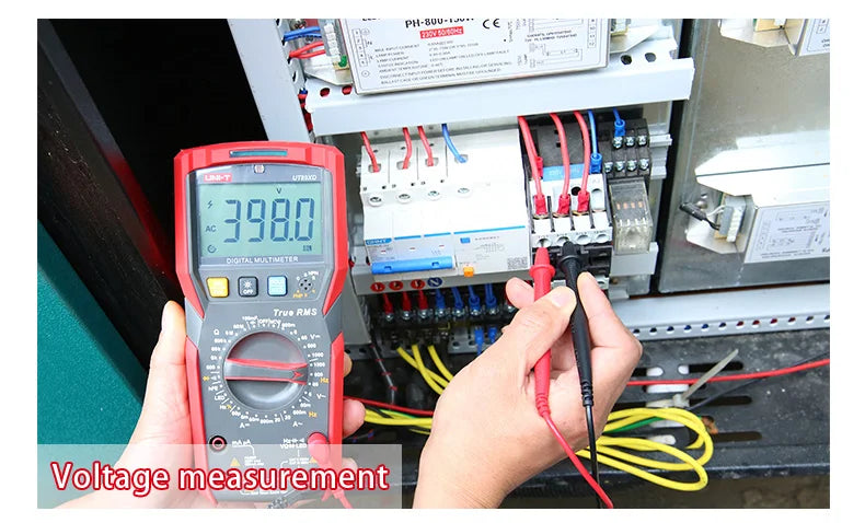 UNI-T UT89XD UT89X Multímetro Digital Profissional True RMS 20A Corrente AC DC Voltímetro Capacitância Resistência Testador Automático