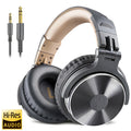 Fones de ouvido com fio Oneodio Pro 10, áudio de alta resolução, fone de ouvido com fio, estéreo, profissional para DJ, com microfone, sobre a orelha, fone de ouvido de estúdio