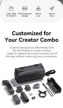Bolsa de transporte Ulanzi PK-04 para DJI Osmo Pocket 3, design personalizado, leve, portátil, para fotografia, acessórios para atividades ao ar livre