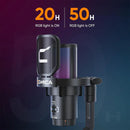 Microfone para jogos USB com fio Comica Uni D Uni A para PC, laptop, telefone, microfone condensador com cancelamento de ruído e iluminação RGB