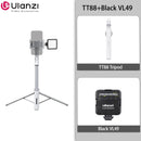 Tripé para celular Ulanzi TT88 de 1,44 m com braçadeira magnética e extensão remota sem fio para transmissão ao vivo e vlog