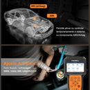 Scanner automotivo OBD2 FOXWELL NT650 Elite com funções de reset de SAS, A/F, Óleo, EPB, BRT e TPS (mais de 26 funções). Ferramenta profissional para diagnóstico de veículos.