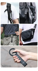 Ulanzi MA30 Tripé para celular com mosquetão, suporte magnético de dupla face para vídeo, luz, vlog, transmissão ao vivo, viagens ao ar livre