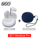 Fones de ouvido QCY MeloBuds Pro ANC Bluetooth 5.3 sem fio 46dB híbrido ANC Hi-Res LDAC fones de ouvido 6 microfones 34h detecção intra-auricular