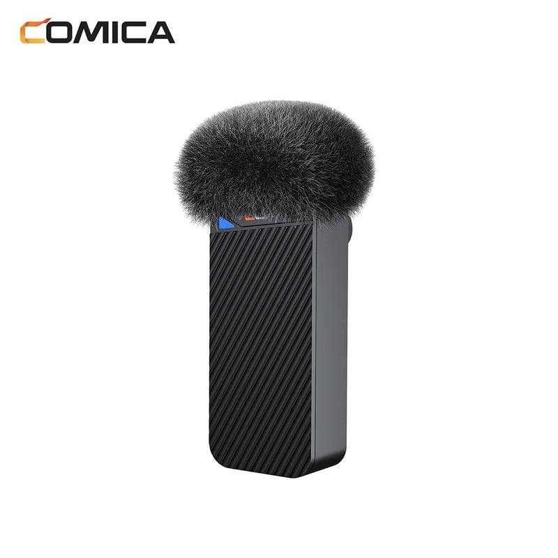 Microfone de lapela sem fio Comica Vimo C C3 C2 C1 2.4G para câmera de smartphone, vlog, streaming de YouTube vs Rode GO II