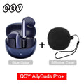 Fones de ouvido sem fio QCY HT10 AilyBuds Pro+ com cancelamento de ruído ativo (ANC), áudio de alta resolução com LDAC, Bluetooth 5.3, 6 microfones, IA para chamadas em HD e conexão multiponto.