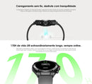 AM18 Smartwatch AURAFIT ENERGY 2 Masculino, 1,43" AMOLED, 150+ Modos Esportivos, Monitor Saúde relógio inteligente, Android/iOS