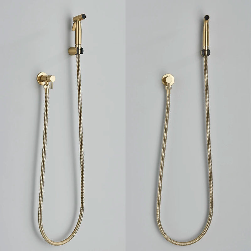 Torneira para bidê de banheiro Uythner, torneira de latão, misturador, chuveiro de água fria, pulverizador, torneira, torneiras para vaso sanitário, alça para vaso sanitário, jato