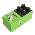 Pedal de overdrive analógico mini Nobels ODR-mini2 Natural com nova caixa de metal aprimorada e botões indicadores que brilham no escuro.