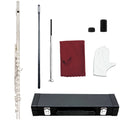 SLADE 16 Closed Holes Flute C Key Flute with E key Concert Perform Flute Pro Wind Instruments Flute Shipped from Brazil
