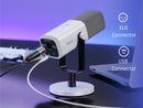 Microfone dinâmico FIFINE XLR/USB com entrada para fone de ouvido/RGB/mudo, microfone para gravação e streaming de jogos PS4/PS5 Ampligame AM8W