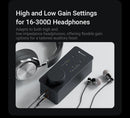 Fosi Audio SK02 Amplificador de Fone de Ouvido USB Hi-Fi Mini DAC USB para Fones de Ouvido Balanceados de 3,5 mm e 4,4 mm com Suporte a DSD