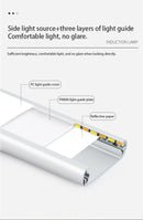 Luz noturna LED com sensor de movimento 20/30/40/60 cm, sem fio, USB, para armário, luz noturna, lâmpada para guarda-roupa, cozinha, armário, quarto