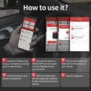 Ferramentas de diagnóstico automotivo MUCAR BT200 OBD2 Bluetooth Wifi Scanner para todos os carros Auto Testador OBD2 15 Redefinições de diagnóstico