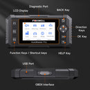 Scanner automotivo OBD2 FOXWELL NT650 Elite com funções de reset de SAS, A/F, Óleo, EPB, BRT e TPS (mais de 26 funções). Ferramenta profissional para diagnóstico de veículos.