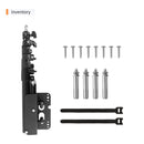 Braço de lança SH Heavy Wall Mount para estúdio fotográfico, luzes estroboscópicas de vídeo, comprimento máximo de 100 cm, rotação horizontal e vertical