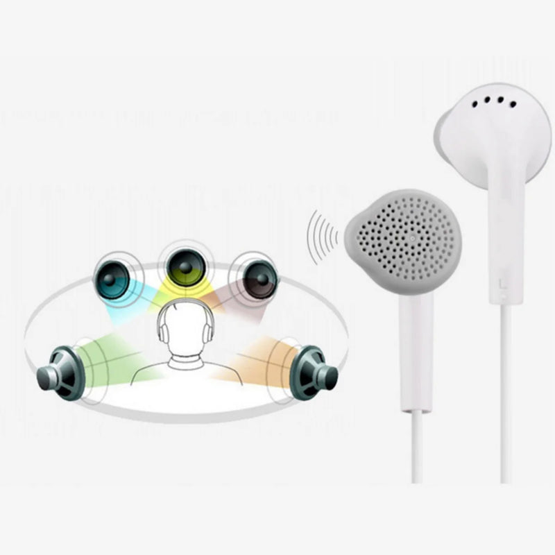 Fones de ouvido com microfone com cancelamento de ruído, fones de ouvido universais com controle remoto para chamadas.