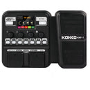 Pedal de guitarra KOKKO KMF-1 com efeito sintetizado, 18 modelos de amplificadores, IR 512, sampler Dot, bateria eletrônica e função de loop. Acessórios para guitarra.