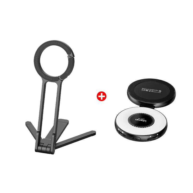 Ulanzi MA30 Magsafe Phone Tripod Dual-sided Magnetic Phone Holder Phone Stand for Iphone 16 15 Outdoor Travel Vlog LiveStreaming