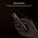 Lanterna de videografia Ulanzi LM07 com zoom para fotografia, luz de preenchimento, luz ambiente com rosca de 1/4'' para suporte de câmera