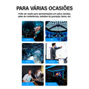 Mixer analógico VEDO AF4, placa de som digital mesclada, 4 canais, configurações de função personalizadas, console de mixagem analógico para transmissão ao vivo