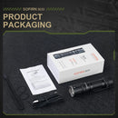 Lanterna tática LED Sofirn SC33 XHP70.3 HI 5200lm Potente 21700 Tipo C Recarregável com interruptor eletrônico Luz externa