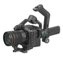 Estabilizador de gimbal oficial FeiyuTech SCORP C2 para câmeras DSLR e mirrorless com rastreamento de IA para filmagens verticais, capacidade de carga de 3,5 kg.