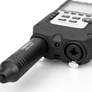 Microfone de lapela Comica XLR, omnidirecional de 3 pinos CVM-V02O para filmadoras Canon Sony Panasonic
