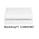 Cenário de tela verde Chromakey grande portátil com suporte para fotografia, sistema de suporte para gravação de vídeo e foto 240x400 cm