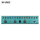Pedal multiefeitos Tank-G recarregável, com 36 presets, 9 slots para pré-amplificadores, 8 slots para gabinetes IR e 3 efeitos de modulação/delay/reverb.