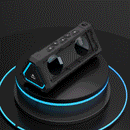 Caixa de Som Bluetooth MLOVE P3 para Ambientes Externos, Potência de Saída de 40W, Bluetooth 5.3, Som Estéreo, Resistente à Água IPX7, Entrada para Cartão Micro SD, Luz RGB