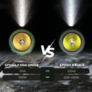 Lanterna tática potente Sofirn SP31 V3.0 SST40/519A 2000lm 18650 LED USB C recarregável com interruptor duplo