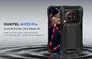 Oukitel WP33 Pro Smartphone Robusto 24(8+16)GB+256GB 22000mAh Tela FHD+ de 6,6" Câmera de 64MP 33W NFC 5G