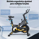 Bicicleta ergométrica dinâmica aeróbica ZRSE com controle magnético para reabilitação e condicionamento físico.