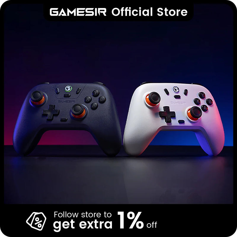 Controle sem fio GameSir Nova Lite para Switch, controle Bluetooth com efeito Hall para Nintendo Switch, iPhone, Android e PC