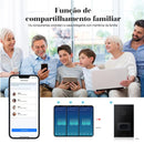 Interruptor Inteligente Tuya Compatível Alexa, Smart Switch com Neutro, APP e WiFi por Toque,