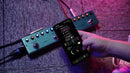Pedal multiefeitos Tank-G recarregável, com 36 presets, 9 slots para pré-amplificadores, 8 slots para gabinetes IR e 3 efeitos de modulação/delay/reverb.
