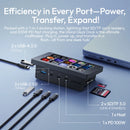 Teclado Ulanzi D200 D200H Stream Deck com 13 teclas macro, controlador Steam para YouTube, escritório, jogos e transmissões ao vivo. Suporte para TF/SD/USB 3.0.