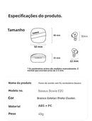Fone De Ouvido Baseus Sem Fio Bowie E20 Bluetooth 5.3 a Prova da Agua IPX5 Alta Duração de Bateria Recarregável