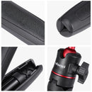 Ulanzi MT-08 Mini Tripé Extensível Portátil para Vlog, Smartphone, Selfie Stick, Tripé com Suporte para Câmera Canon, Sony, Nikon, DSLR e Celular