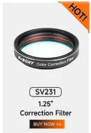 Ocular Svbony SV135 com zoom de 1,25" de 7 mm a 21 mm, design óptico totalmente multirrevestido, para usuários de óculos