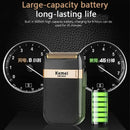 Barbeador Elétrico Carregamento USB Lâmina Dupla Alternativa com Cabeça de Corte Adicional