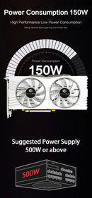 Placa de vídeo AMD Radeon RX 580 8GB GDDR5 256-bit 2048SP PCIe 3.0 x16 para desktops, modelo MLLSE. Processador de 14 nm para jogos.