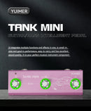 M-VAVE Yuimer KPTPRO 2025 NOVO Pedal de Efeitos para Guitarra TANK G Atualizado para Guitarra e Baixo Multiefeitos, Tank G, TANK B, TANK MINI