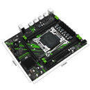A placa-mãe MACHINIST X99 PR9 suporta processadores Xeon E5 V3/V4 LGA 2011-3, memória RAM DDR4 de quatro canais e slot M.2 PCI-E SATA.