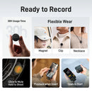 Maono Wave T5 Microfone de lapela sem fio Noise Cancellation for Video Recording Streaming fit for Phones Camera