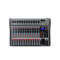 Portable Mixing Console 12 Channels Digital MP3 Computer Input Sound Card Mixer USB Console Karaoke Audio Mixer Broadcast