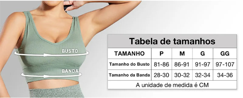 Sutiã feminino sem costura, secagem rápida, respirável, ioga, academia, corrida, push up, top esportivo à prova de choque