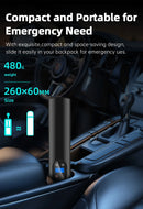 Bomba de ar portátil E-ACE para carro, com bateria de 6000mAh, 12V e 150PSI, sem fio/com fio, para pneus de bicicleta, bolas e motos.